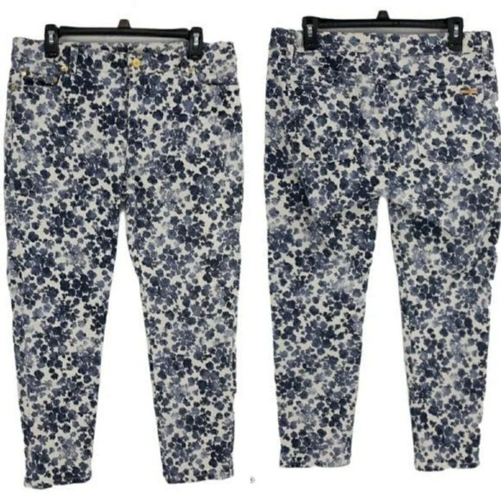 Coastal Chic Preppy Modern Jeans 10 Izzy Skinny High Waisted Skinny Crop Ankle‎
